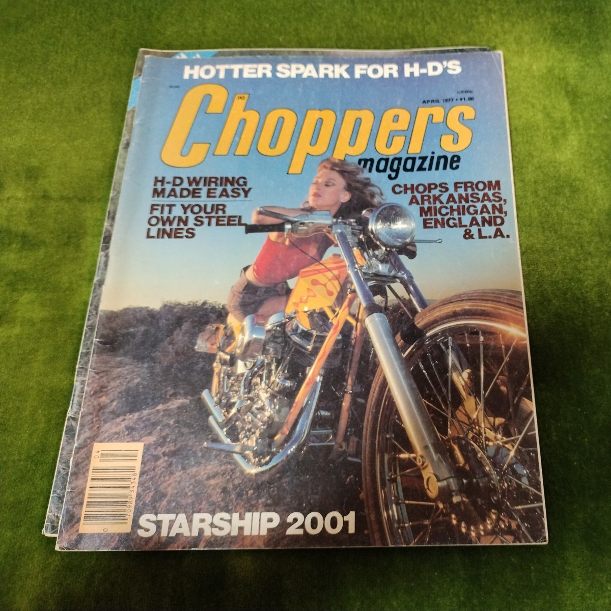 チョッパーズマガジン　choppers magazine 1977年3,4,9月号 ハーレー ナックル トライアンフ チョッパー_画像5
