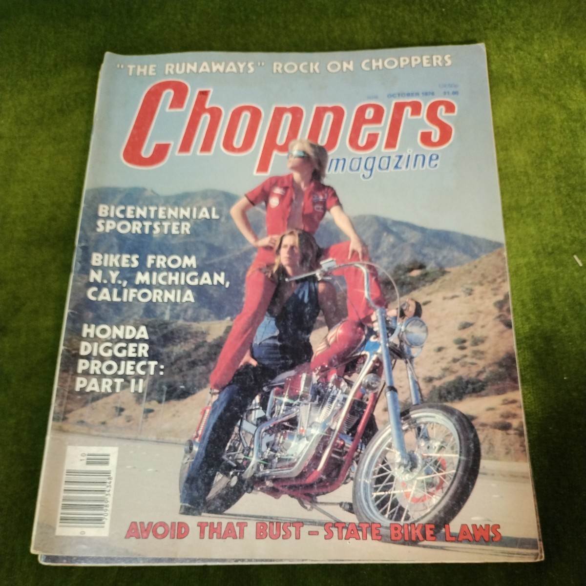 チョッパーズマガジン　choppers magazine1976年11,10,8,7,4,2,1月号　choppers トライアンフ、チョッパー_画像7