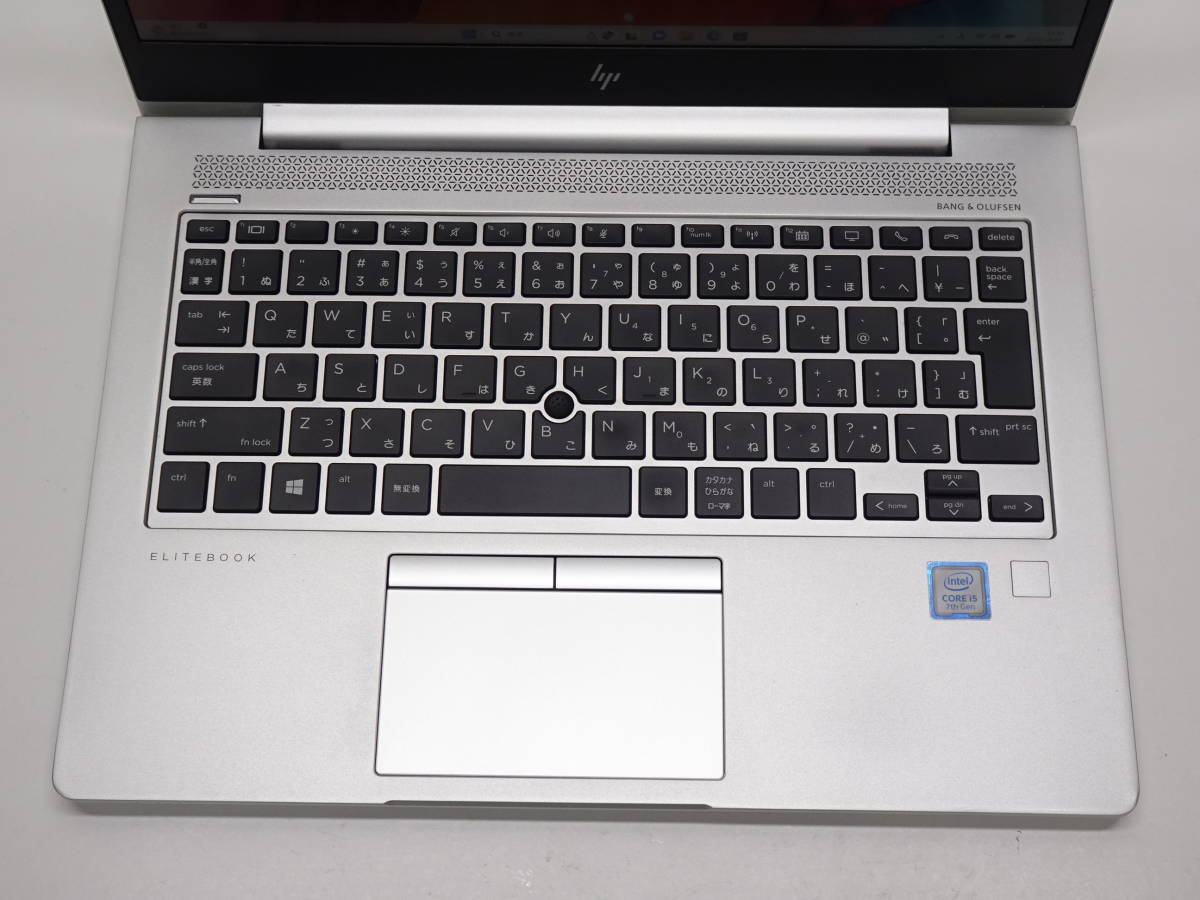 ★良品★HP EliteBook 830 G5 第7世代 Core i5 7200U メモリ8GB SSD 256GB Win11 MS-office 13.3インチ フルHD Bluetooth USB-C 管AD-924_画像2