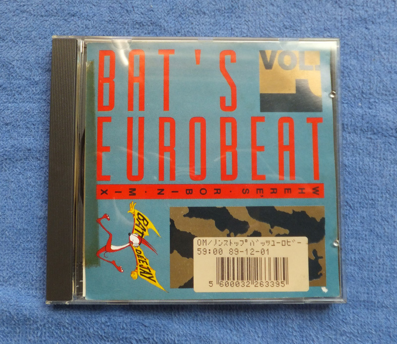 バッツ ユーロビート 1 CD バット BAT S EUROBEAT 1 レンタル落ちです_画像1
