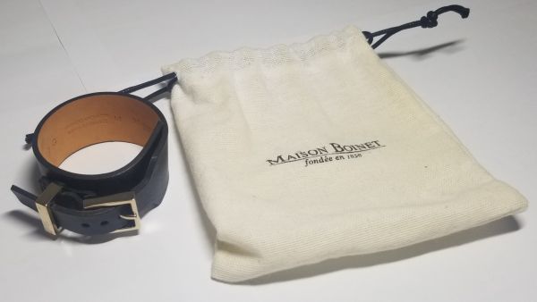 【中古アクセサリー】LOEWE / maisonboinet ブレスレット バングル レザー 金属 ロエベ / メゾンボアネ 【2本セット】_画像5