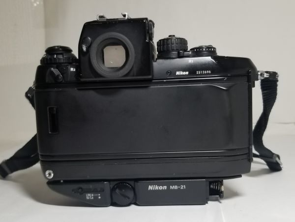 【未点検・未清掃】Nikon F4 / Nikon AF NIKKOR 50mm 1:1.4 MB-21 フィルム一眼 カメラ_画像3