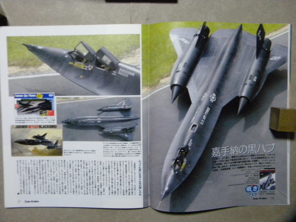 ◆スケールアヴィエーション56◆覗きのプロ 偵察機特集～ライトニングF-5B/アラドAr234/SR-71/九九式軍偵察機/アンサルドS.V.A.5◆F-16/他_画像4