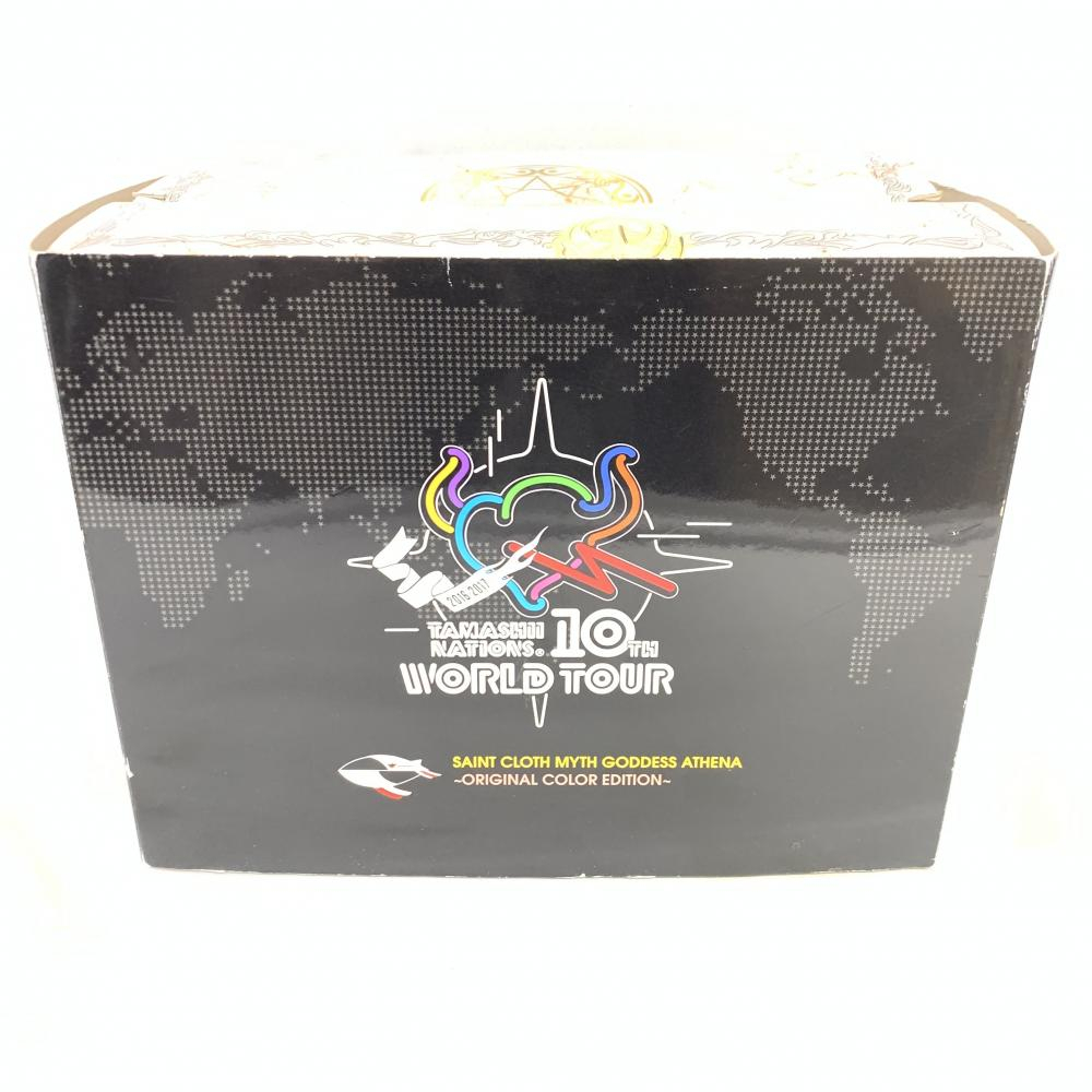 【中古】2度貼/箱イタ)聖闘士聖衣神話 女神アテナ ORIGINAL COLOR EDITION 魂ネイションズ 10th Anniversary WORLD TOUR 開催記念[24009134_画像2