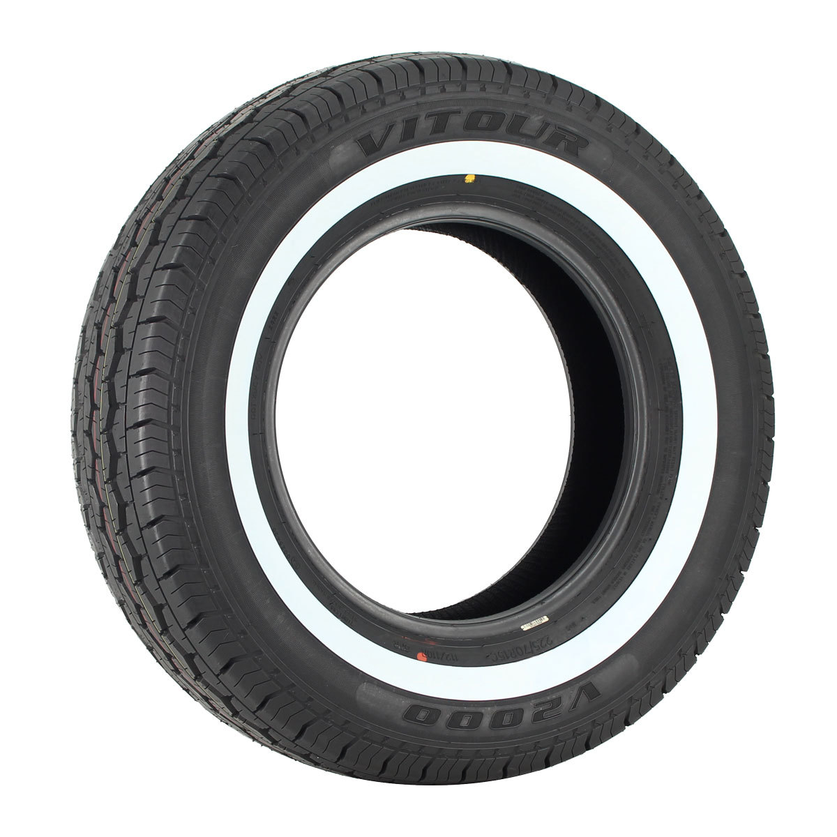 ヴィツアータイヤVITOUR CARGO VAN WSW 貨物LT　ホワイトリボン 4本 235/65R16C_画像1