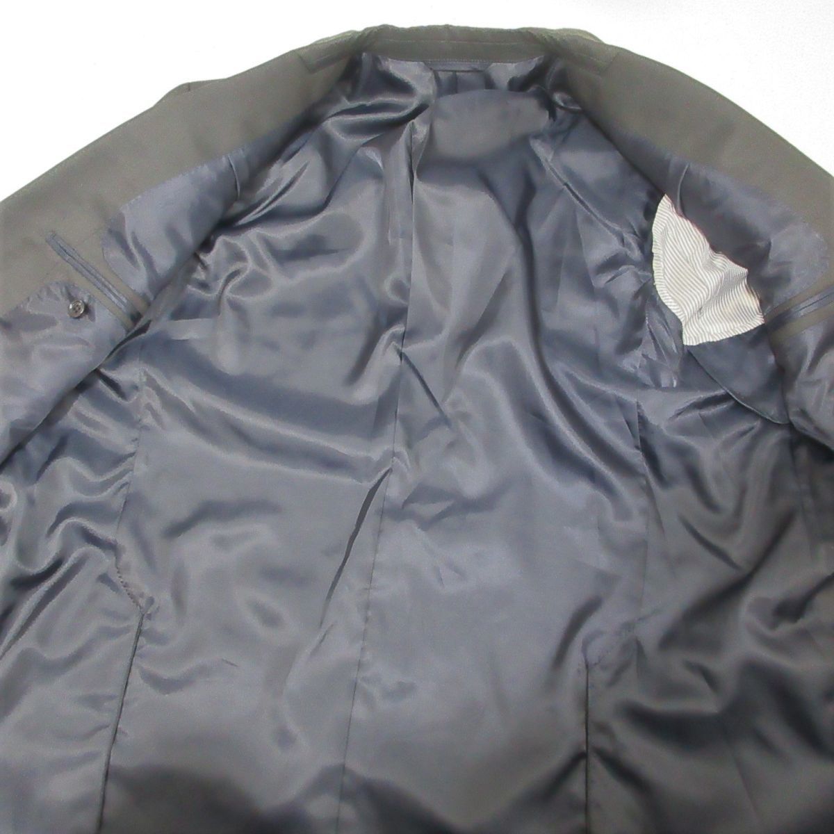未使用品 THE SUIT COMPANY ザスーツカンパニー スーツ セットアップ テーラードジャケット スラックス パンツ 180cm-2Drop 濃紺 1202_画像9