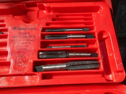 snapon インチのタップ＆ダイスのセット　　TD-2425_画像5