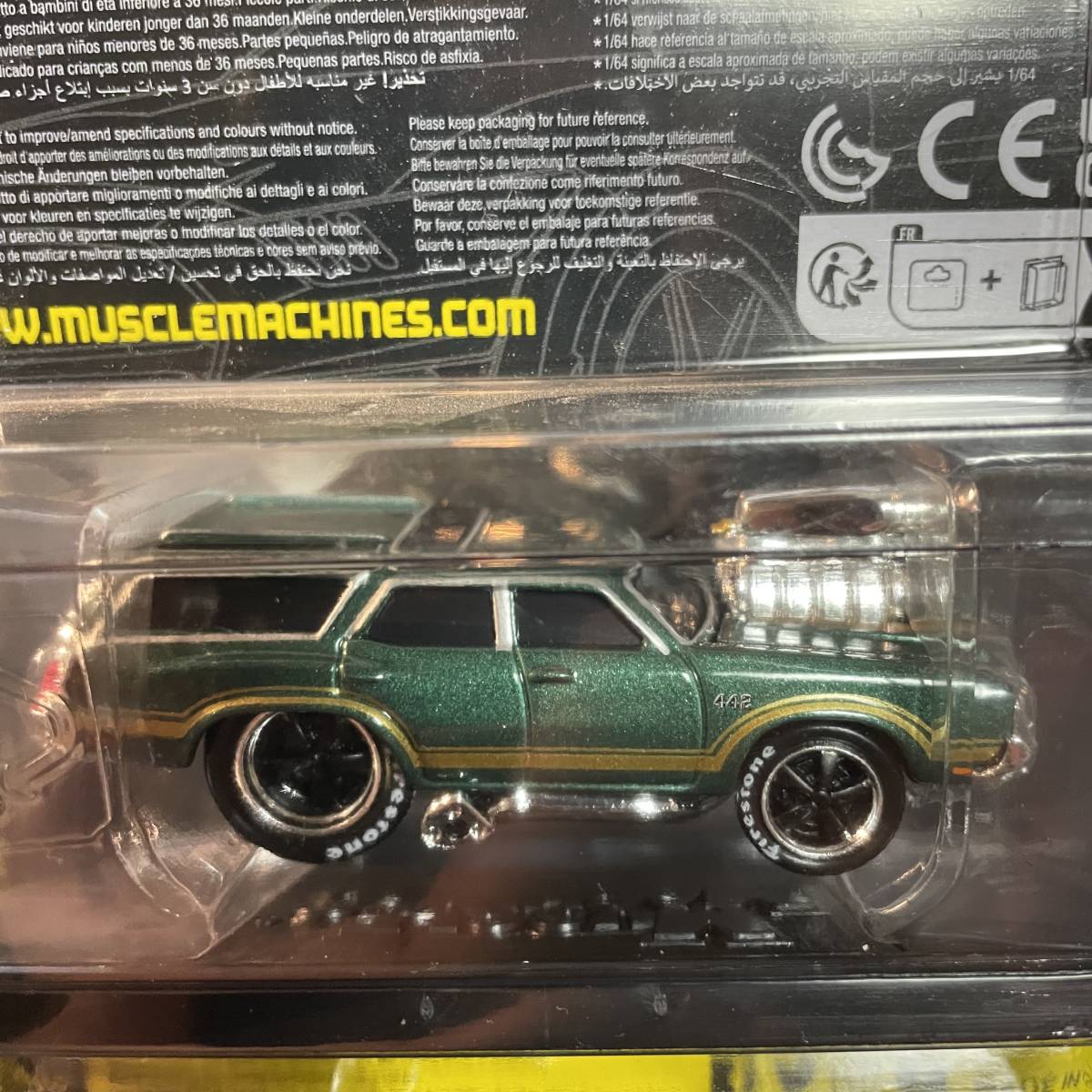 MUSCLE MACHINES マッスルマシーンズ 1970 OLDSMOBILE VISTA CRUISER オールズモビル ビスタ クルーザー_画像2