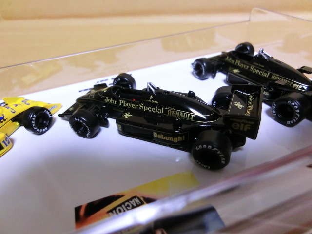 ★サークルK F1 1/64ロータス97T 98T 99T セナ ３台 タバコ仕様 F1 ケース付きの画像7