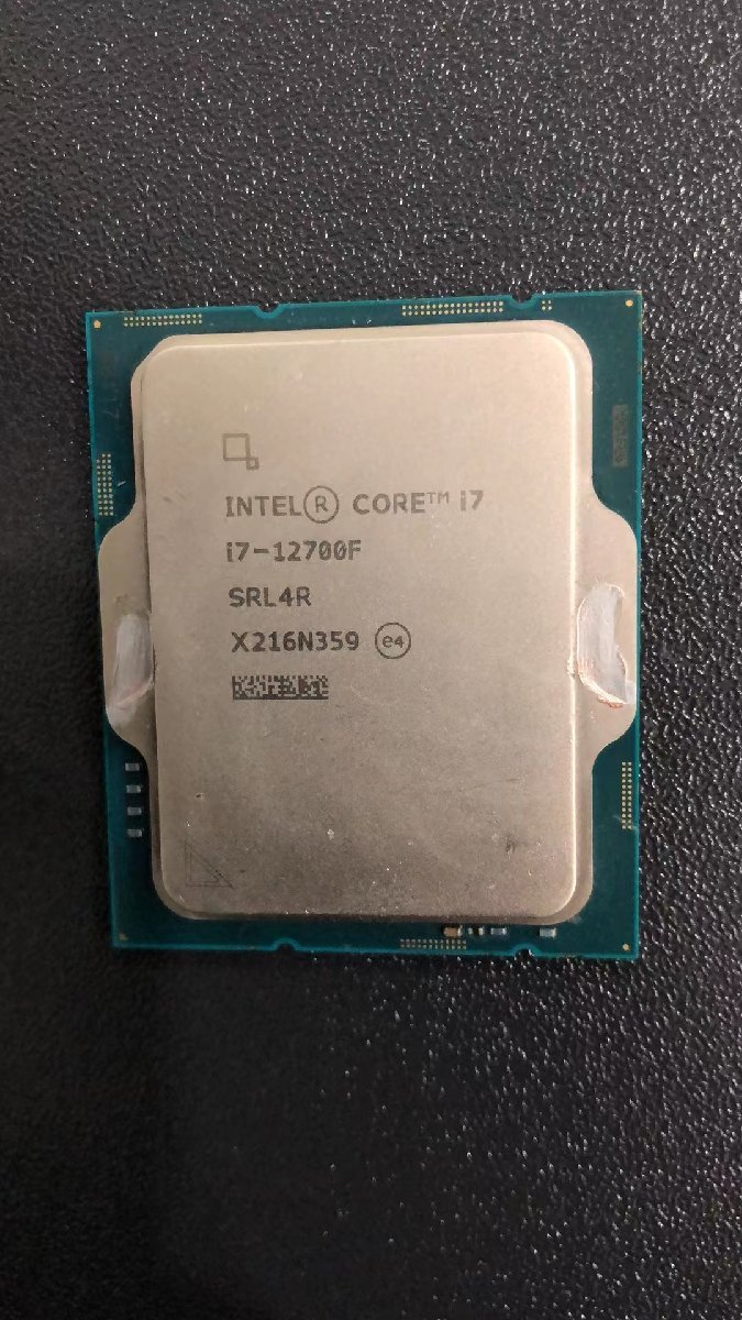 CPU インテル Intel Core I7-12700F プロセッサー 中古 動作未確認 ジャンク品 -9500_画像1