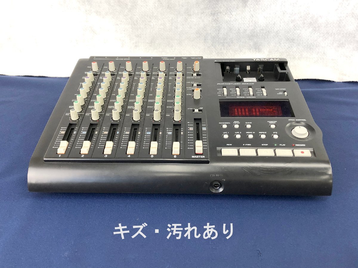 ★ジャンク品★マルチトラックレコーダー PortaStudio 424 mkIII TASCAM_画像4