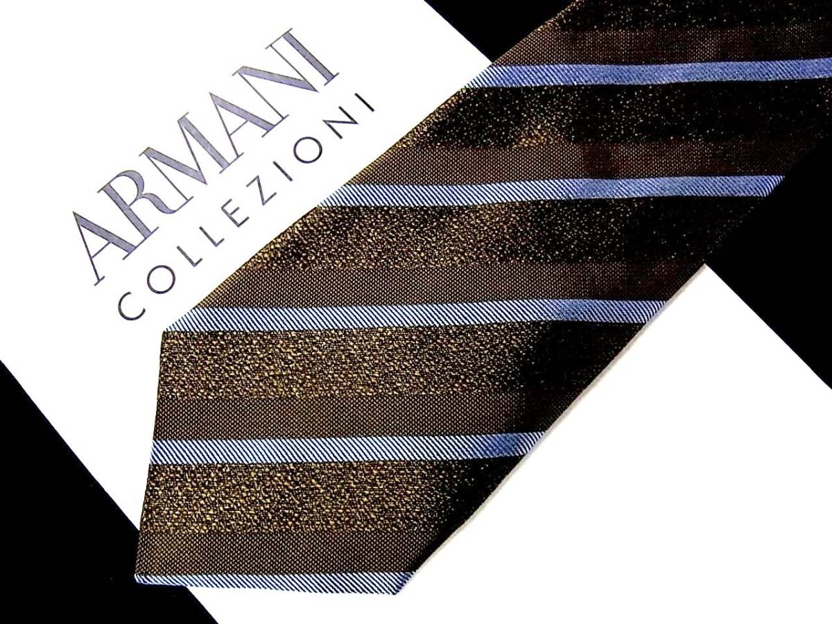 *:.*:[ новый товар N]8990 Armani [COLLEZIONI][ полоса рисунок ] галстук 