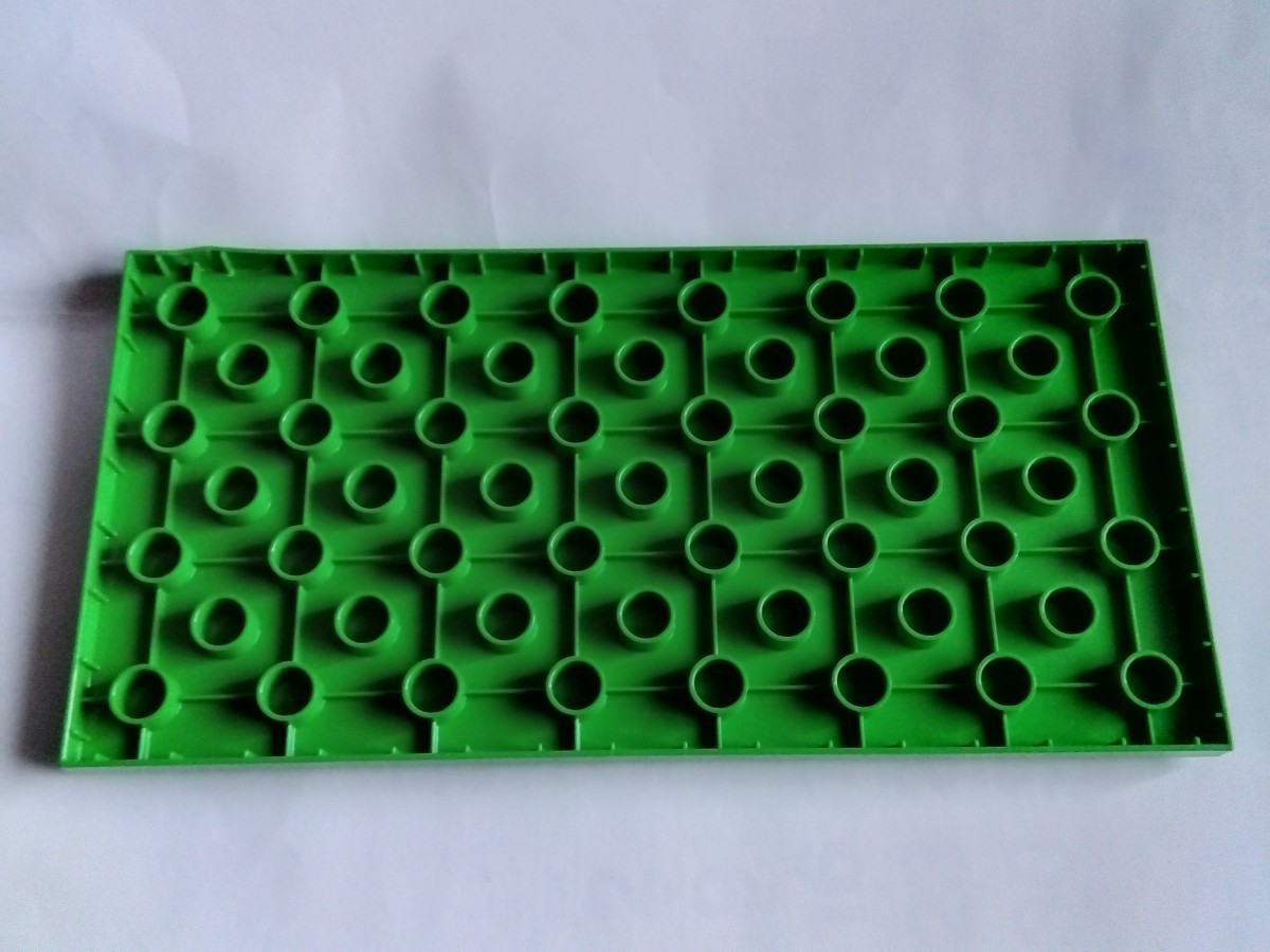 レゴデュプロ LEGO　duplo　8×16　プレート　基礎板　基盤　薄緑　パーツ_画像4