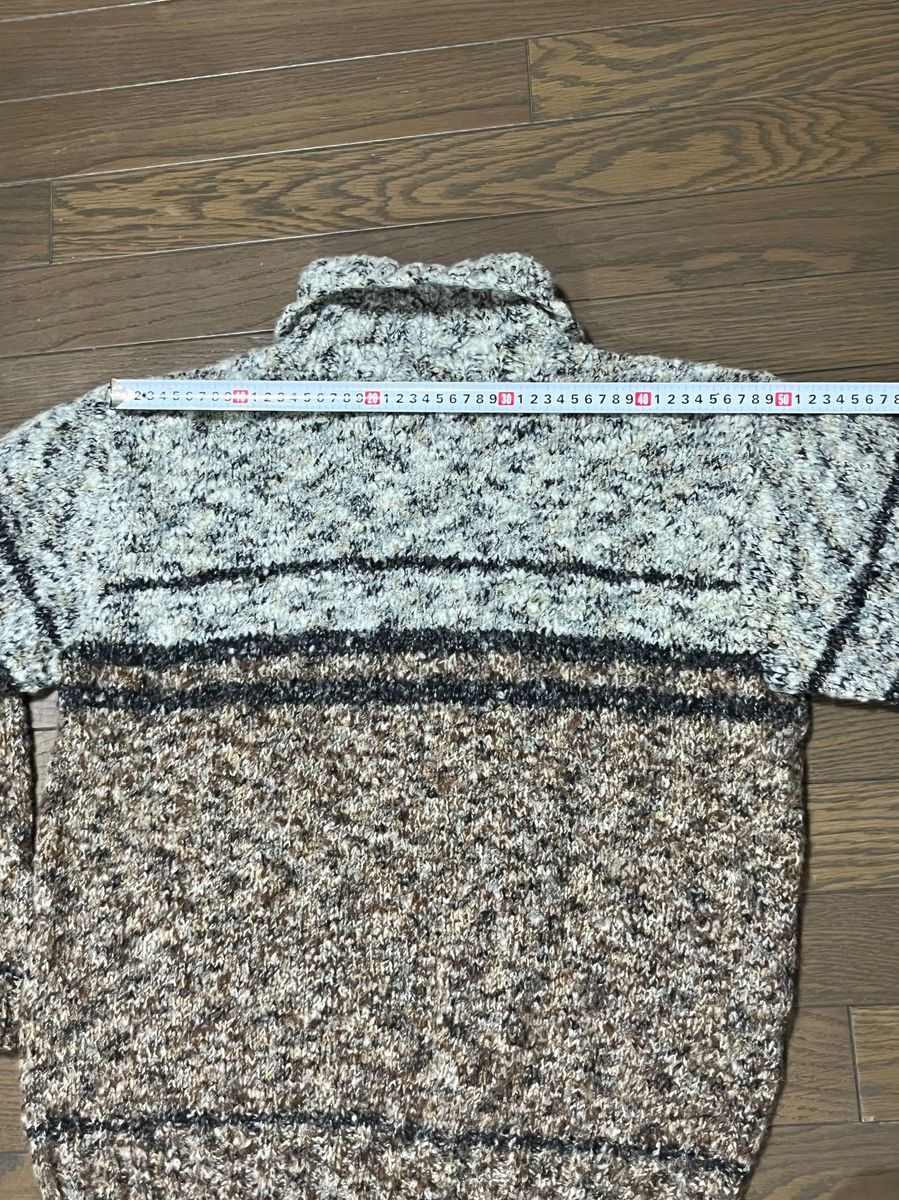 手編みのセーター　セーター　ニット　長袖コメント無し即購入大歓迎　送料込み　匿名配送　美品　  