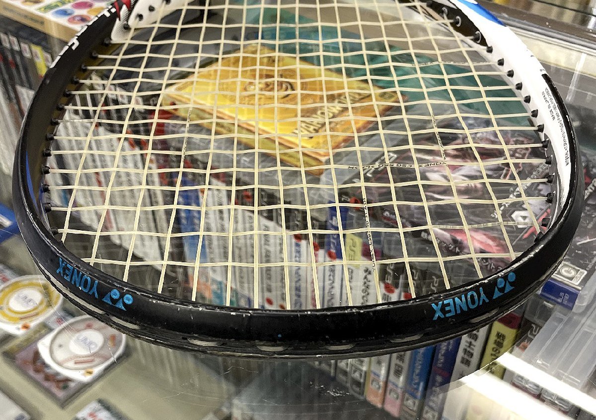 YONEX 2018 NEXIGA 50V シャインブルー 軟式テニスラケット UL1 前衛向けモデル ソフトテニス ヨネックス ネクシーガ_画像9