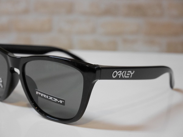 【新品】正規品 OAKLEY Frogskins サングラス プリズムレンズ OO9245-7554 Polished Black / Prizm Grey アジアンフィット_画像4