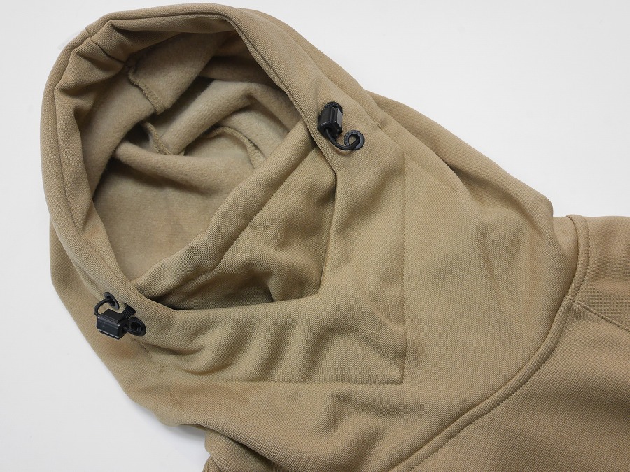 【新品】24 VOLCOM HYDRO RIDING HOODIE - DARK KHAKI - Lサイズ 正規品 撥水 パーカー スノーボード ミドルレイヤー_画像3