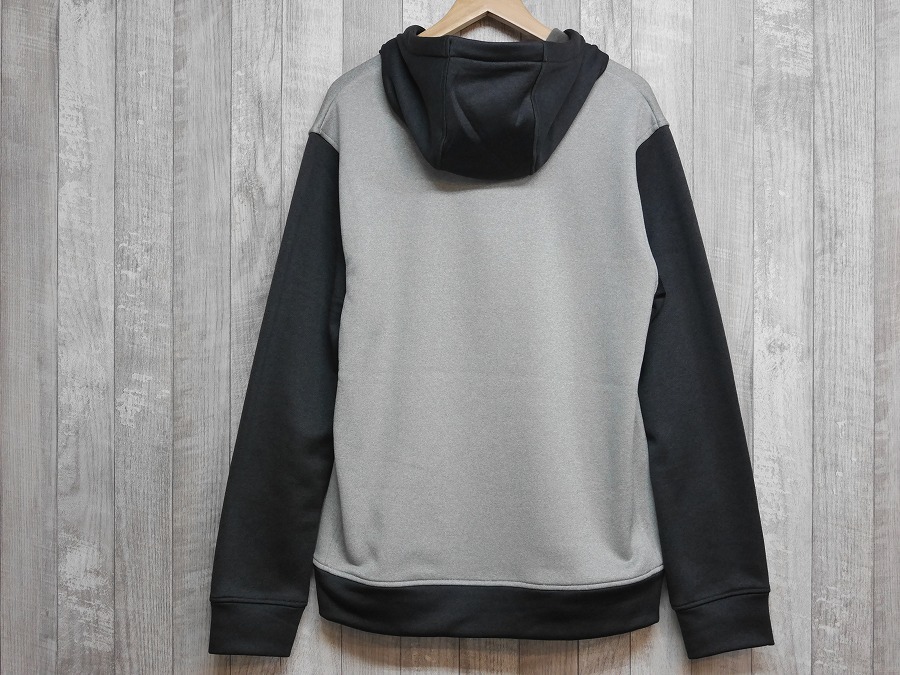 【新品】24 BURTON OAK PULLOVER HOODIE - Lサイズ - Gray Heather/True Black 正規品 速乾 パーカー スノーボード_画像2