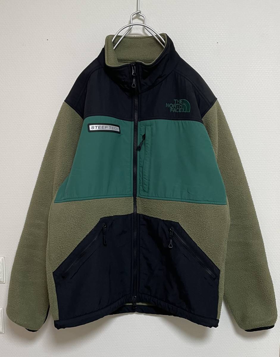 THE NORTH FACE ノースフェイス STEEP TECH Zip Freece スティープテック フリースジャケット size M【大きめのサイズ感】_画像1