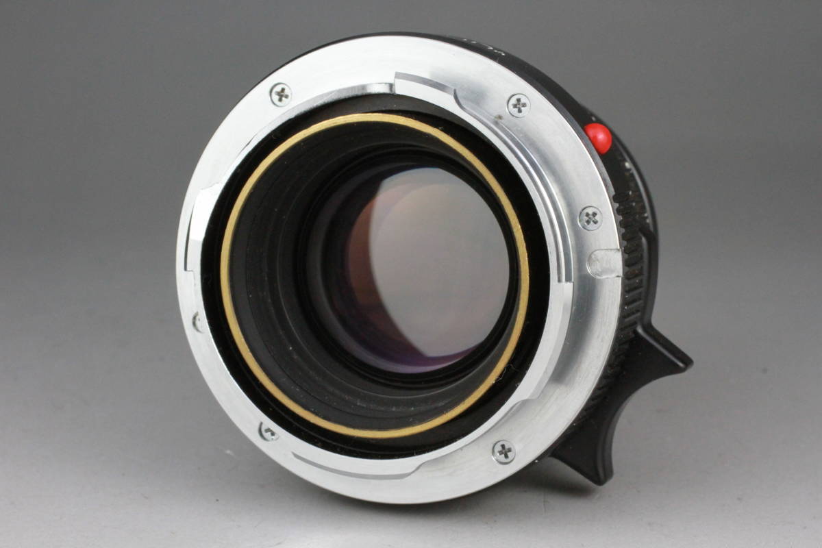 実写テスト済み ライカ ズミクロン M 50mm F2 E39 第3世代 ドイツ製 LEICA SUMMICRONM 3rd MADE IN GERMANY for Leica M #5 _画像4