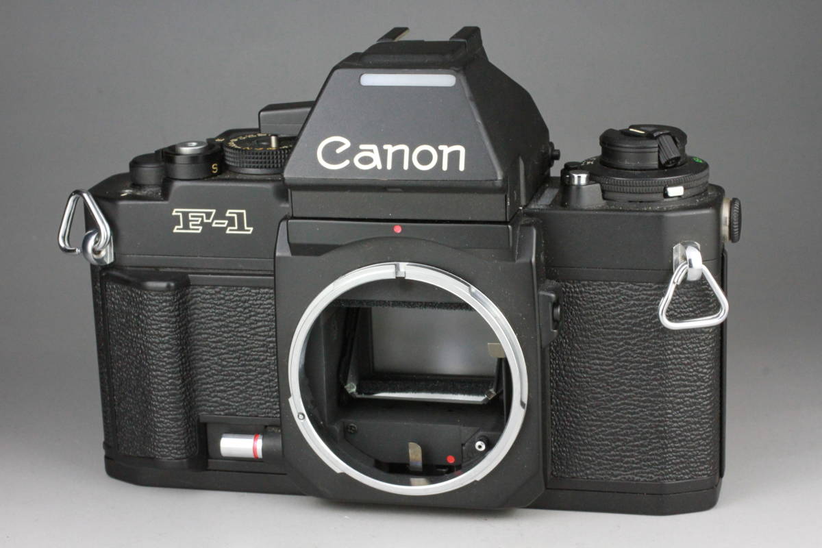 動作確認済み Canon New F-1 AEファインダー ボディ 露出計OK フィルム