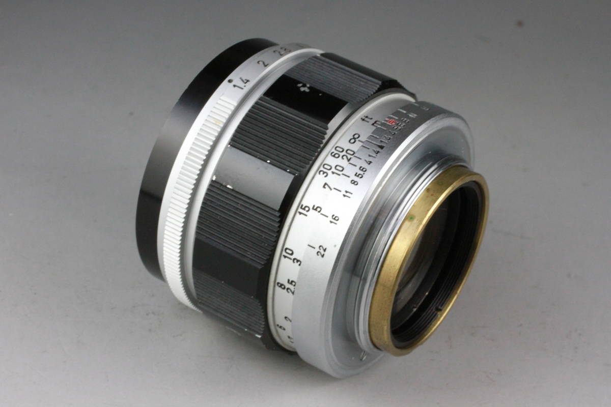 実写テスト済み Canon 50mm f1.4 ライカマウント キヤノン 単焦点 LTM Leica Lマウント L39 M39 キャノン #128_画像2
