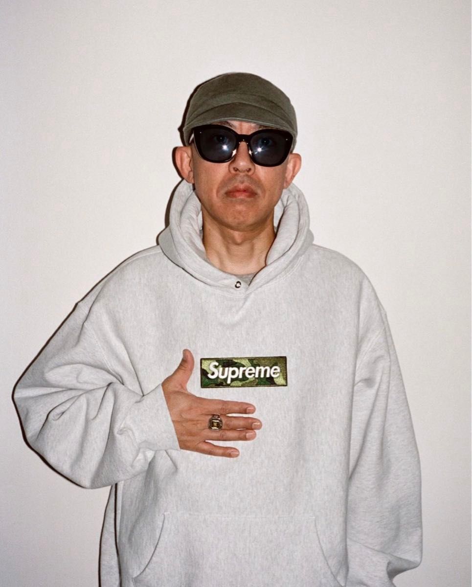 Supreme Box Logo Hooded Sweatshirt Ash Grey Mサイズ NIGO Supreme Box Logo Hooded Sweatshirt Ash Grey Mサイズ NIGO
