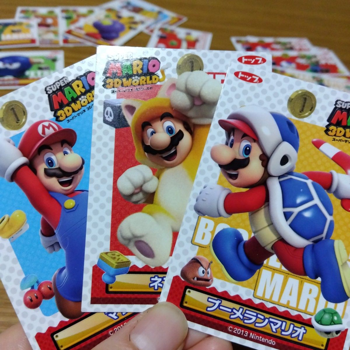 スーパーマリオ3Dワールド キャラクターカード19枚セット スーパーマリオ3Dワールド キャラクターカード19枚セット