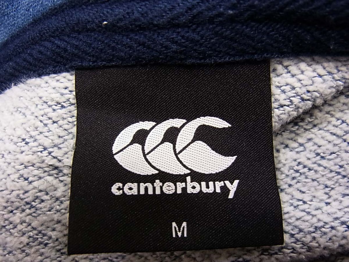 ☆CANTERBURY カンタベリー スウェット プルオーバー パーカー 秋物 M メンズ 1円スタート_画像5