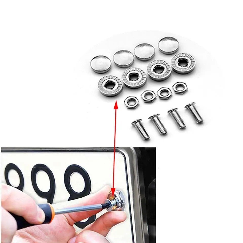  number plate bolt cover light car correspondence 16 point set #N-BOX/N-ONE/N-WGN/N-VAN Jimny Alto Wagon Rmi rattan to Dayz EK Wagon 