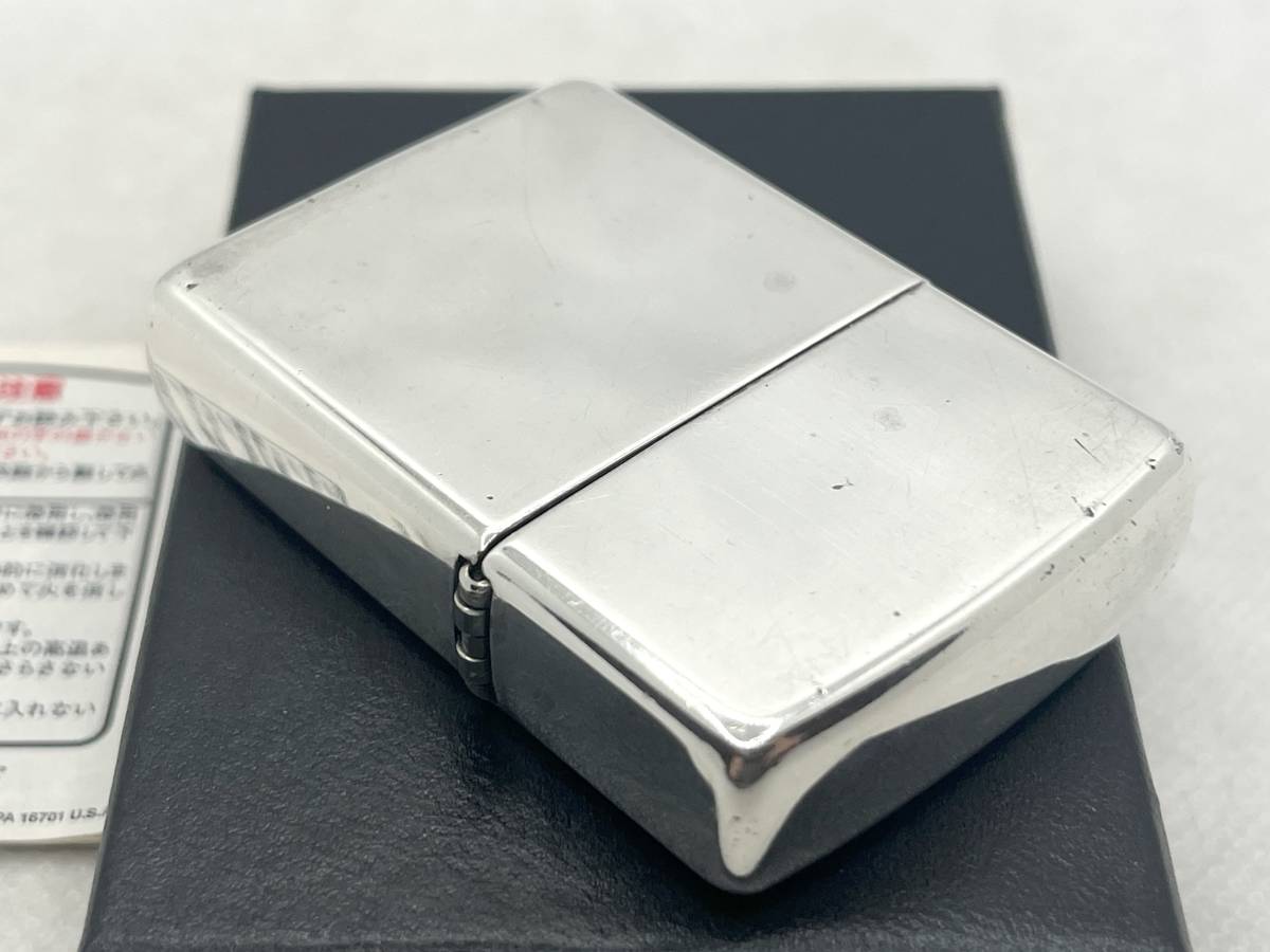 ZIPPO ジッポー 2004年 スターリングシルバー 純銀 ライター 箱・保証書付き_画像5