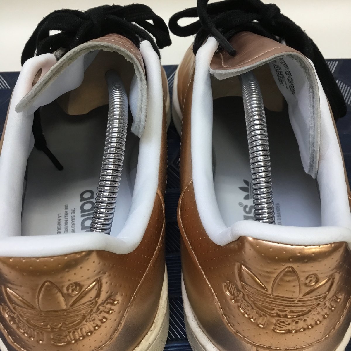 【中古品/インボイス登録店/CH】adidas/アディダス ローカットスニーカー APE 779001 ART BA7661 26.5㎝ ゴールド RS1201/0010_画像5