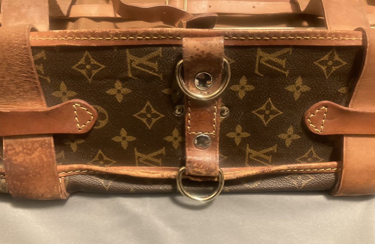 【ジャンク品】ルイヴィトン ガーメントケース ハンガー付き スーター モノグラム M23522 ユニセックス Louis Vuitton_画像8