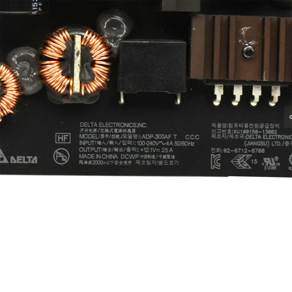 当日発送 iMac 27 A1419 2012 2013 2014 2015 2017　Power Supply ADP-300AF T 電源ユニット 中古品 3-0909-1_画像3