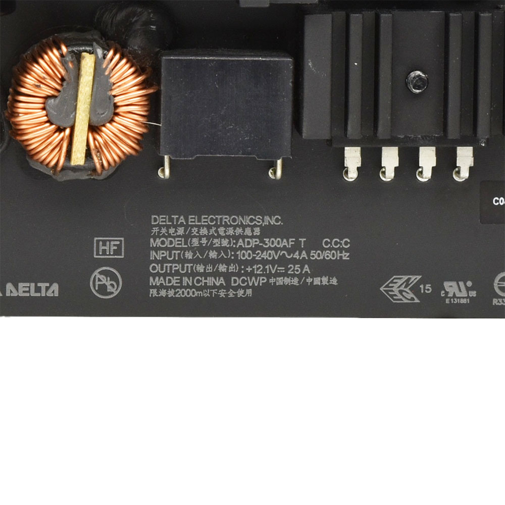 当日発送 iMac 27 A1419 2012 2013 2014 2015 2017　Power Supply ADP-300AF T 電源ユニット 中古品 3-0731-3_画像3