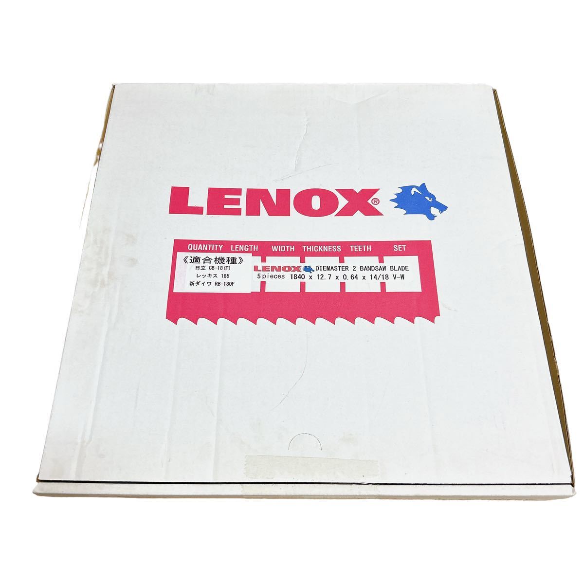 【未使用品】 LENOX バンドソー 替刃 5ピース 1840×12.7×064×14/18_画像1