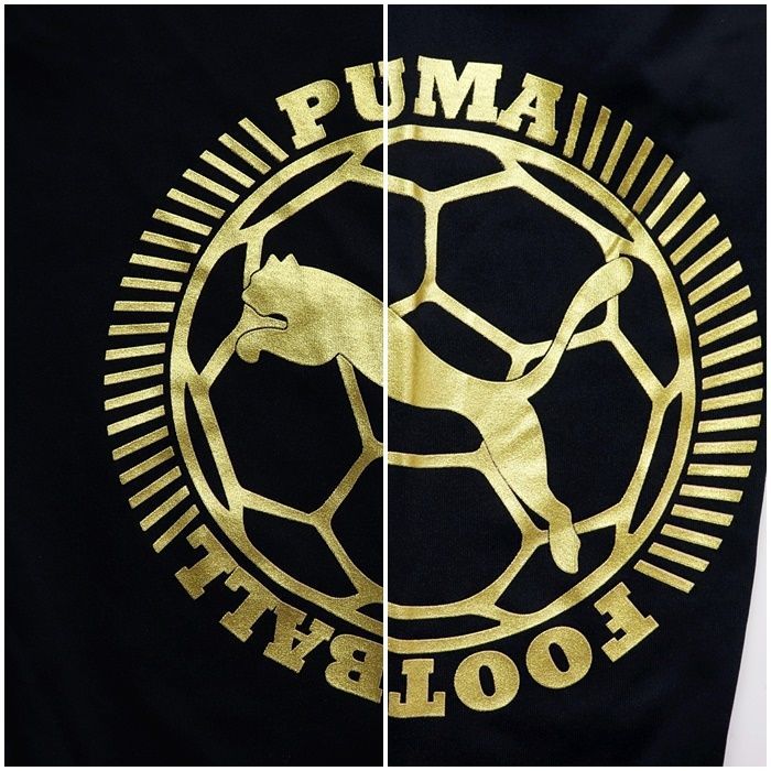 ●送料390円可能商品 プーマ 限定品 FIFA ワールドカップ カタール 2022 サッカー PUMA メンズ シャツ 黒 [2FPU122-BLK-LL]三 参★QWER_画像4