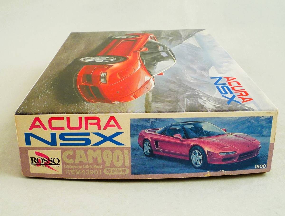 ▲▽【定形外OK】訳有!未組立!ロッソ 1/43 ACURA NSX 限定生産~ボディに難有!!改造/部品取に~ジャンク品【同梱可】[FL09D18]△▼_画像3