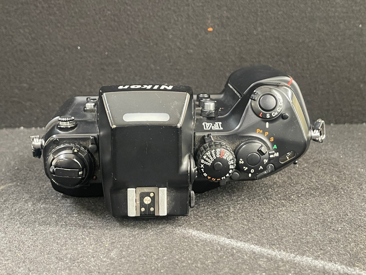 KK0511-94I　ゆうパック着払い　Nikon　F4　35-70㎜ 1:2.8 TELEPLUS&ストロボ＆三脚付き　フィルムカメラ　一眼レフカメラ　ニコン_画像3
