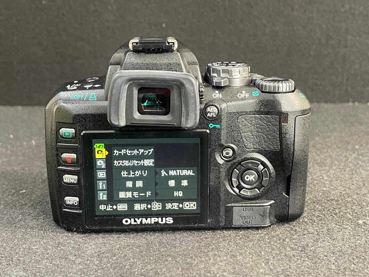 KK0512-25I　ゆうパック着払い　OLYMPUS　E-410　14-42mm 1:3.5-5.6/40-150mm 1:4-5.6 レンズ2本付き コンパクトデジタルカメラ オリンパス_画像5