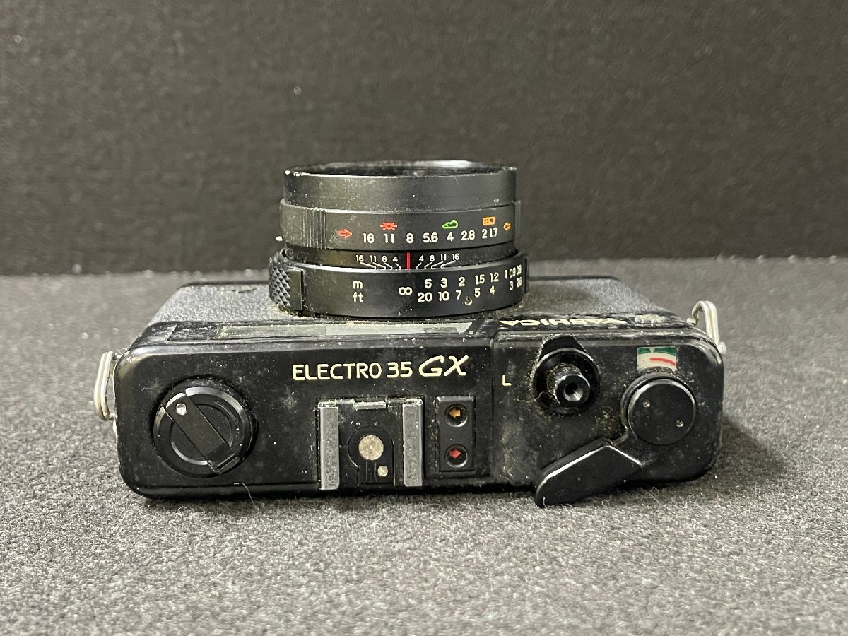 KY0512-14I　ゆうパック着払い　YASHICA ELECTRO 35 GX　1:1.7　40mm　フィルムカメラ　レンジファインダー　ヤシカ　光学機器_画像3