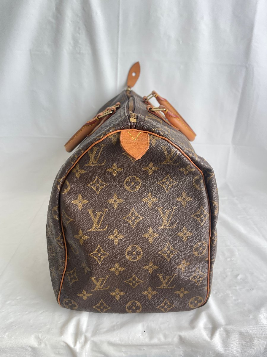 SN0512-36I　ゆうパック着払い LOUIS VUITTON スピーディ40 ハンドバッグ　SP1927/M41522　PVC　ルイ・ヴィトン　モノグラム　ブラウン系_画像3