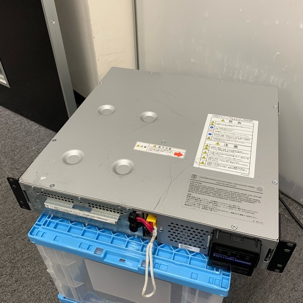 @S1417 現状品 保証無し ラックマウント 2U 高機能無停電電源装置 APC Smart-UPS1500(SMT1500RMJ2U) バッテリ交換期日Nov(11)-2018_画像1