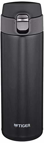  Tiger thermos bottle flask TIGER mug bottle 480ml Sahara one touch light weight MMJ-A482KJ black 