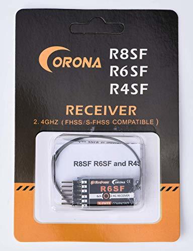 UltraPower Corona R6SF 6CH receiver [ S.BUS 2.4G S-FHSS Futaba receiver interchangeable ] (R6SF(6CH)