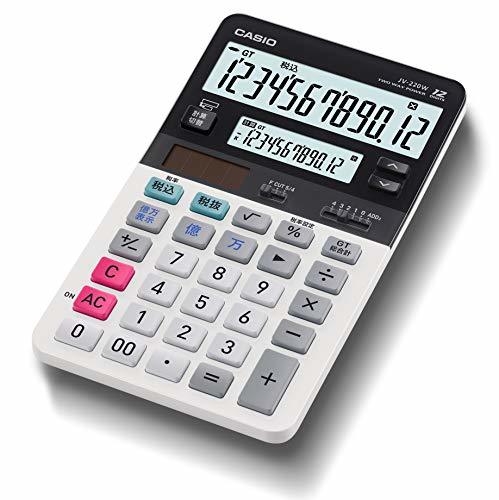  Casio twin liquid crystal calculator Just type 12 column JV-220W-N