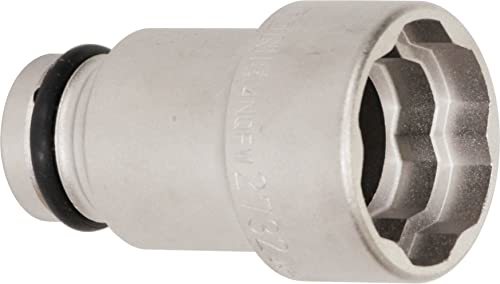 トネ(TONE) インパクト用ダブルクイックフィットソケット HP4NQFW-2732 差込角12.7mm(1/2) 二面幅27×32mm
