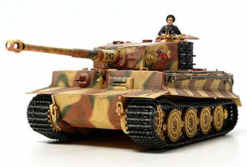 タミヤ 1/48 ミリタリーミニチュアシリーズ No.75 ドイツ陸軍 重戦車 タイガー I 後期生産型 プラモデル 32575_画像1