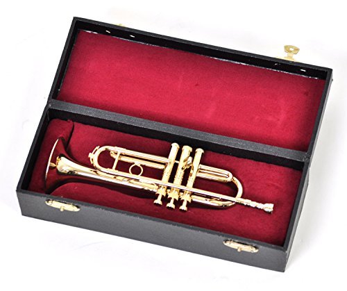 SUNRISE SOUND HOUSE Sunrise sound house miniature musical instruments trumpet 1/4 Gold 