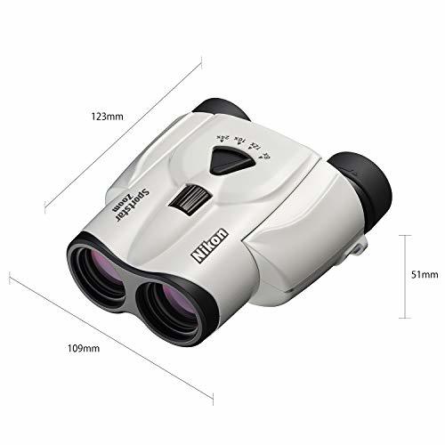 Nikon ズーム双眼鏡 スポーツスターズーム 8-24x25 ポロプリズム式 8-24倍25口径 ホワイト Sportstar Zoom SP_画像3